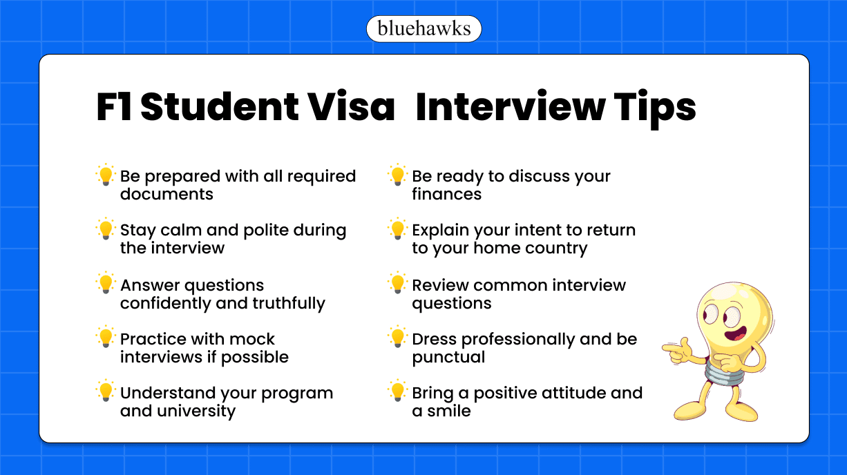 F1 Visa Interview Questions and Answers