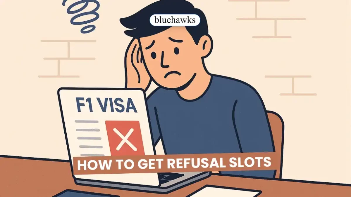 F1 Visa Refusal Slots 2025