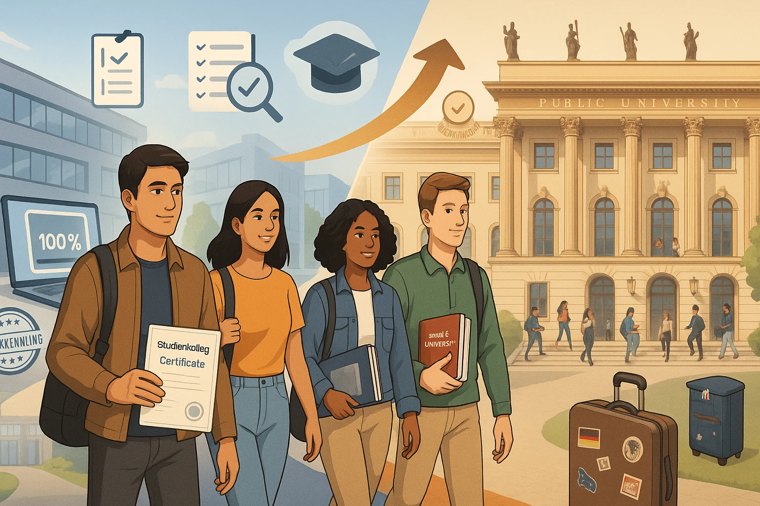 Private Studienkolleg in Germany with FSP Authorization - Bluehawks Edu