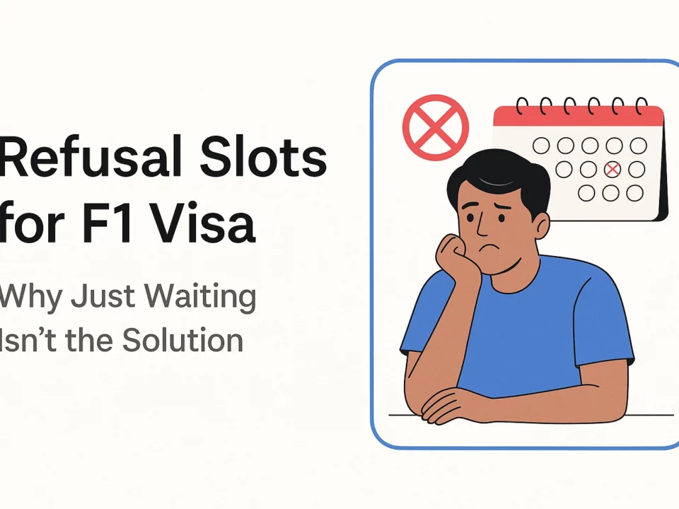 Refusal Slots for F1 Visa