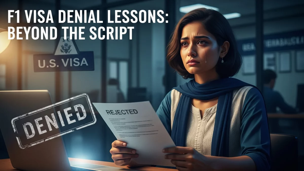 F1 Visa Denial Lessons