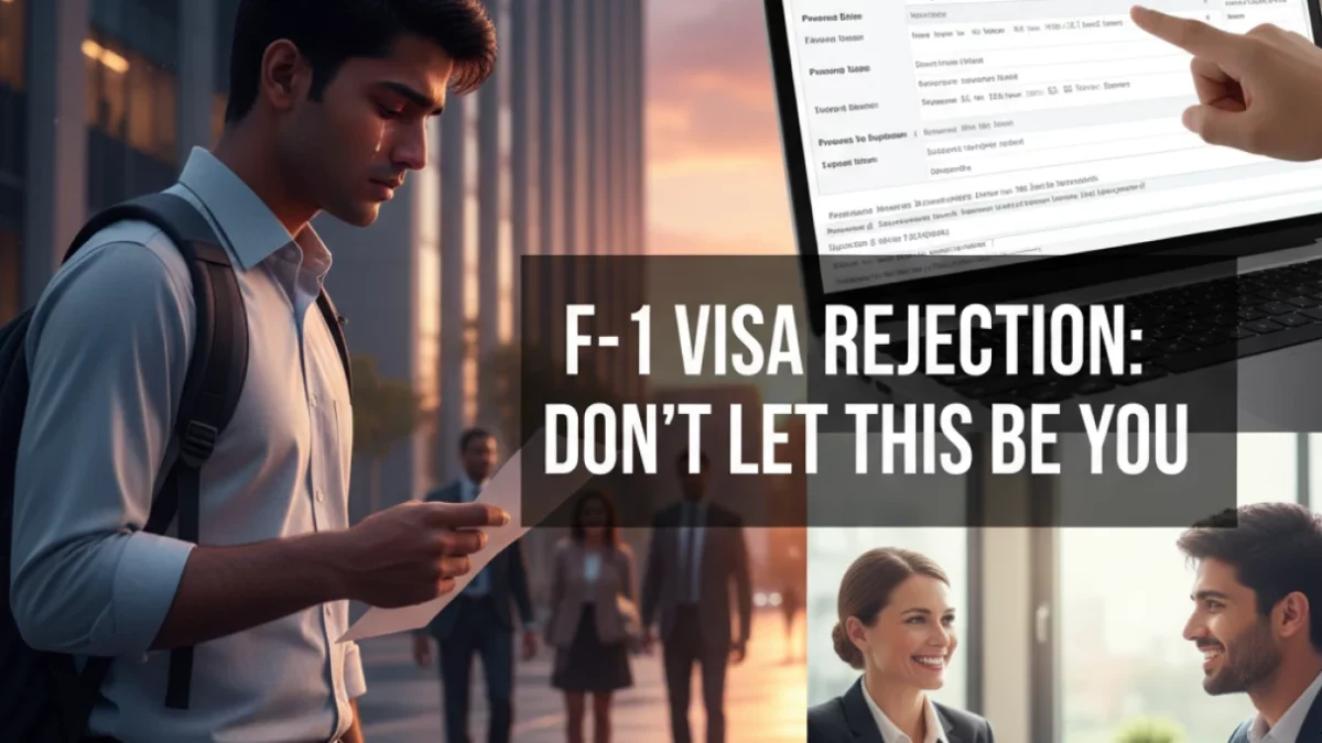 F-1 Visa Rejection